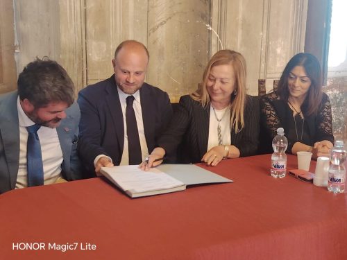 Firma ingresso CER dell'Unione Terre dell'Olio e del Sagrantino
