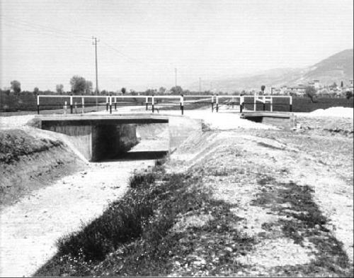 285 Anno-1960-Torrente-Cortaccione-ponte-Alzatura-San-Giacomo